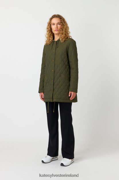 Clothing Olive Kate Sylvester Women Quilted parka J4V2R70
