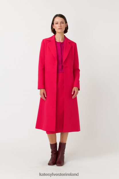 Clothing Pink Kate Sylvester Women Connor coat J4V2R276