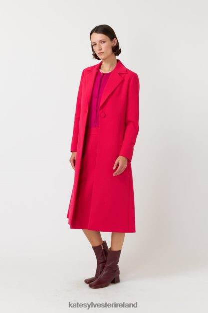 Clothing Pink Kate Sylvester Women Connor coat J4V2R276