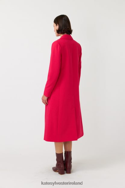 Clothing Pink Kate Sylvester Women Connor coat J4V2R276