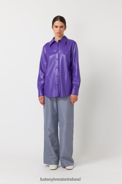 Clothing Purple Kate Sylvester Women Frances overshirt J4V2R283