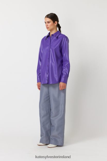 Clothing Purple Kate Sylvester Women Frances overshirt J4V2R283