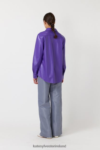Clothing Purple Kate Sylvester Women Frances overshirt J4V2R283