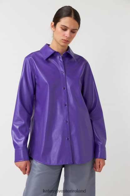 Clothing Purple Kate Sylvester Women Frances overshirt J4V2R283