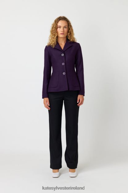 Clothing Purple Kate Sylvester Women Stella blazer J4V2R267