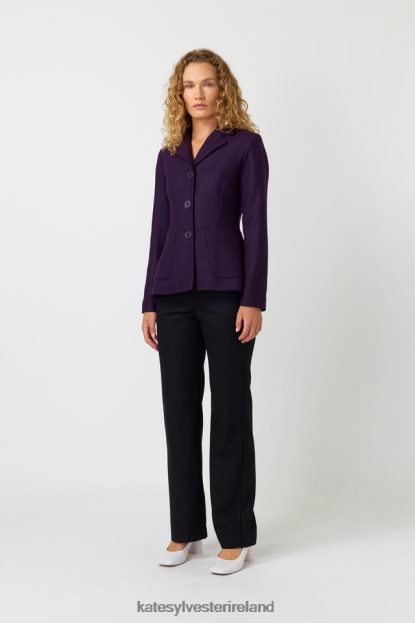 Clothing Purple Kate Sylvester Women Stella blazer J4V2R267
