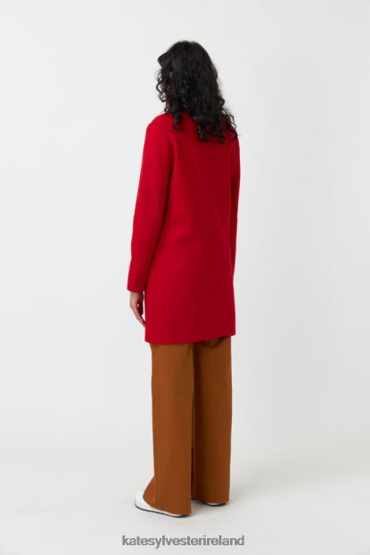 Clothing Red Kate Sylvester Women Flannel coat J4V2R262