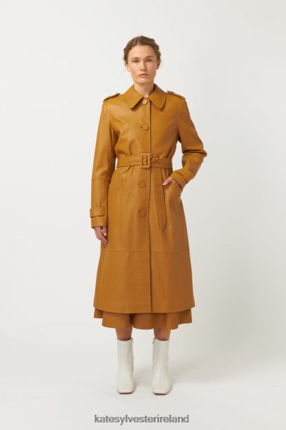 Clothing Tan Kate Sylvester Women Miller Coat J4V2R49