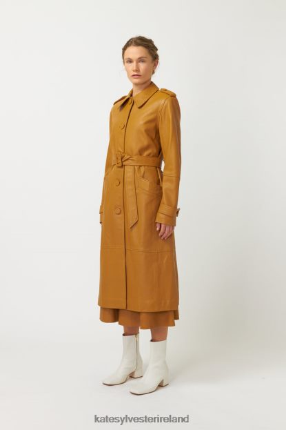 Clothing Tan Kate Sylvester Women Miller Coat J4V2R49