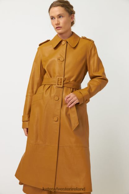 Clothing Tan Kate Sylvester Women Miller Coat J4V2R49