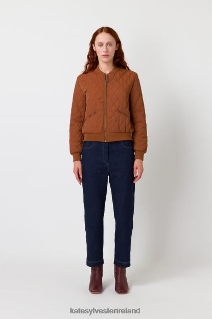 Clothing Tobacco Kate Sylvester Women Quilted bomber J4V2R68