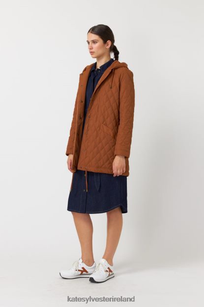 Clothing Tobacco Kate Sylvester Women Quilted parka J4V2R67