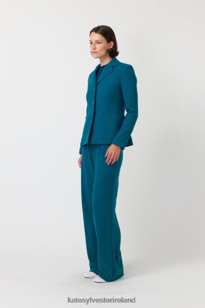 Clothing Turquoise Kate Sylvester Women Stella blazer J4V2R269
