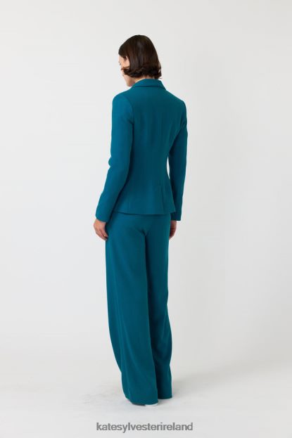 Clothing Turquoise Kate Sylvester Women Stella blazer J4V2R269