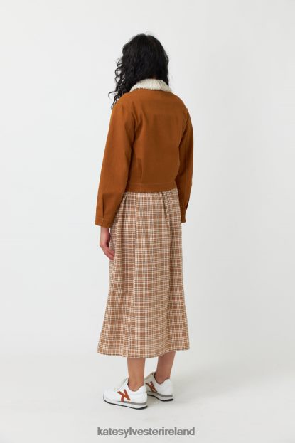 Clothing Whisky Kate Sylvester Women Denim shearling jacket J4V2R264