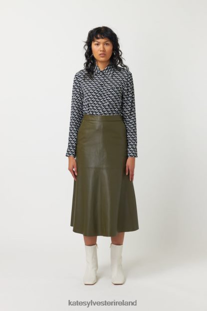 Clothing Black white Kate Sylvester Women Leda Shirt J4V2R9