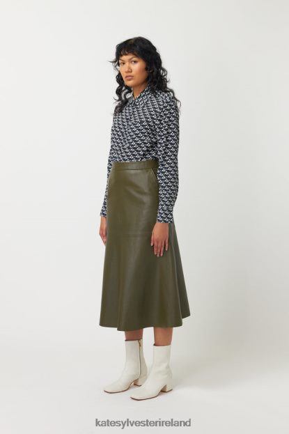 Clothing Black white Kate Sylvester Women Leda Shirt J4V2R9