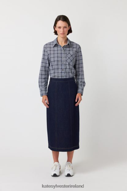 Clothing Indigo Kate Sylvester Women Denim skirt J4V2R302