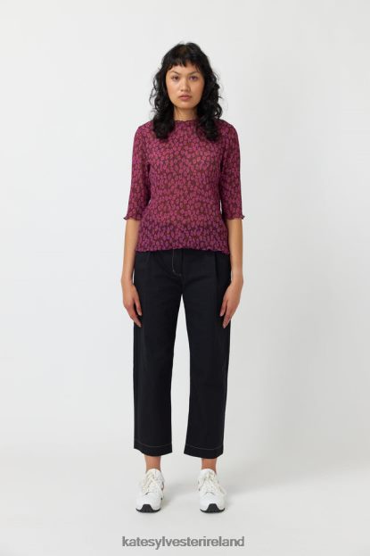 Clothing Berry blooms Kate Sylvester Women Blooming top J4V2R192