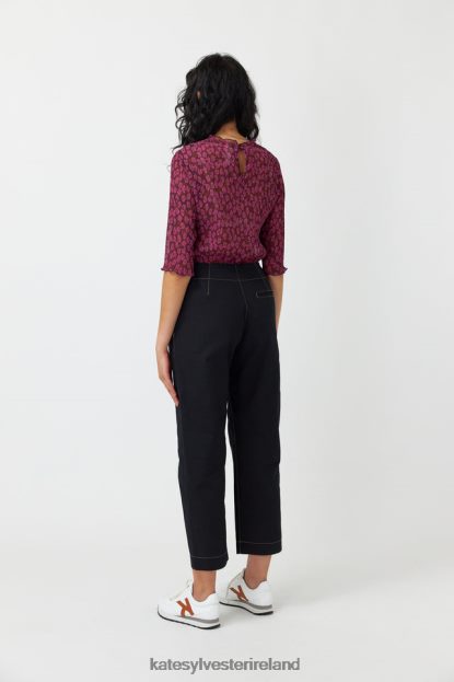 Clothing Berry blooms Kate Sylvester Women Blooming top J4V2R192