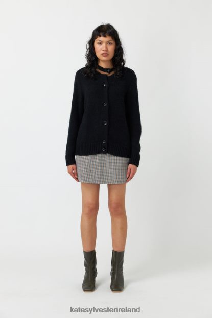Clothing Black Kate Sylvester Women Fluffy cardigan J4V2R157