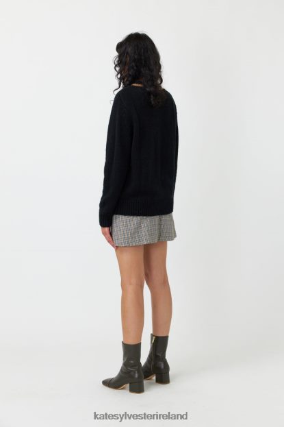 Clothing Black Kate Sylvester Women Fluffy cardigan J4V2R157