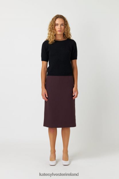 Clothing Black Kate Sylvester Women Fluffy top J4V2R159