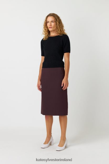 Clothing Black Kate Sylvester Women Fluffy top J4V2R159