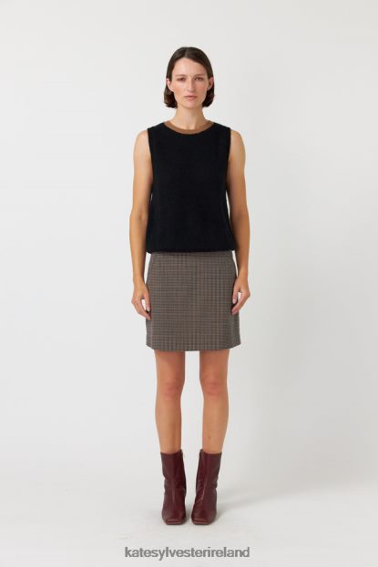 Clothing Black Kate Sylvester Women Fluffy vest J4V2R158