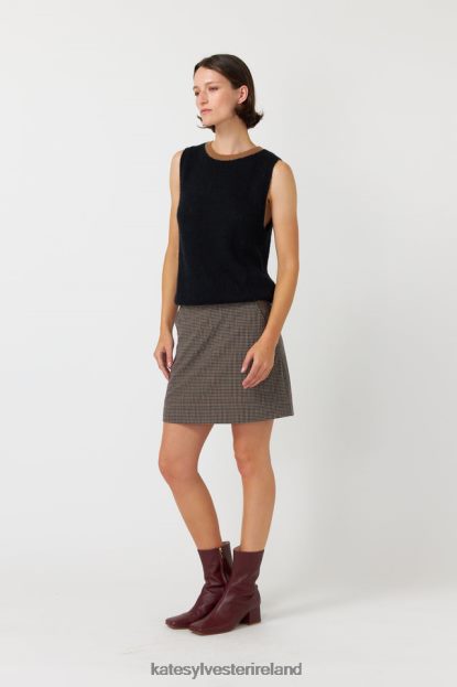 Clothing Black Kate Sylvester Women Fluffy vest J4V2R158