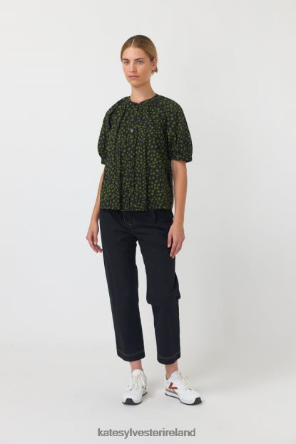 Clothing Black Kate Sylvester Women Pebbles blouse J4V2R220