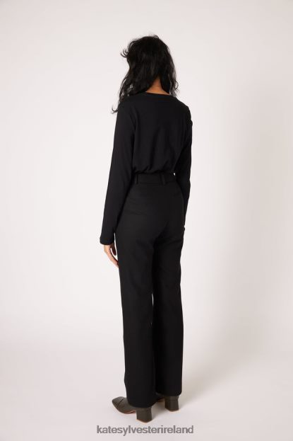 Clothing Black Kate Sylvester Women Swan Long Sleeve J4V2R7