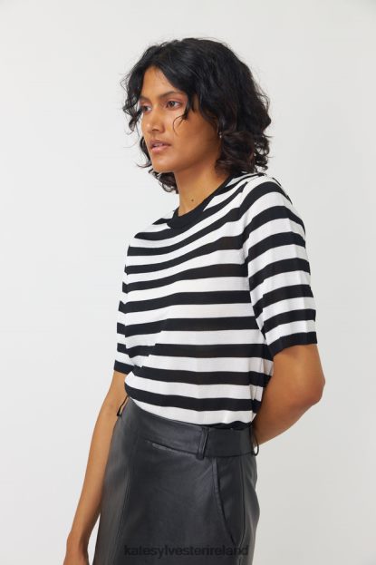 Clothing Black stripe Kate Sylvester Women Top J4V2R208