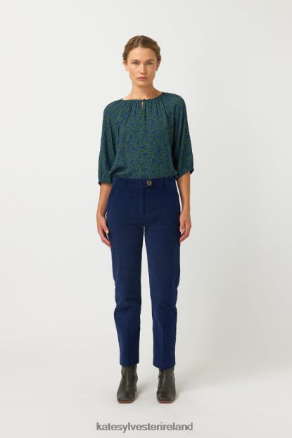 Clothing Emerald Kate Sylvester Women Rosa Smock Top J4V2R31