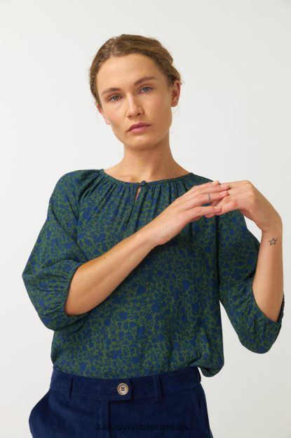 Clothing Emerald Kate Sylvester Women Rosa Smock Top J4V2R31