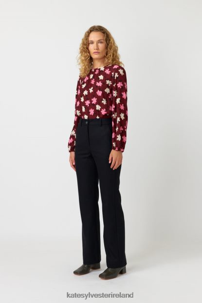 Clothing Espresso Kate Sylvester Women Magnolia top J4V2R195