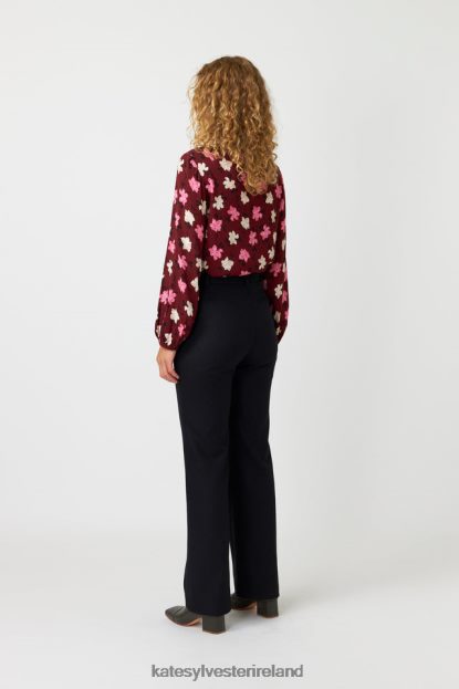 Clothing Espresso Kate Sylvester Women Magnolia top J4V2R195