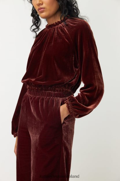 Clothing Espresso Kate Sylvester Women Viva Top J4V2R40