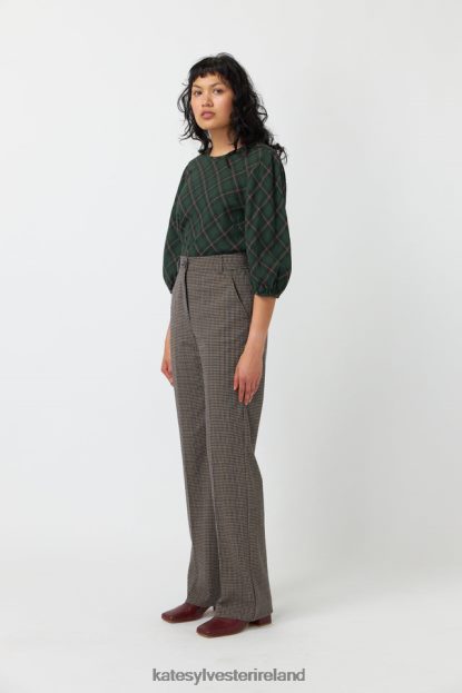 Clothing Forest Kate Sylvester Women Plaid top J4V2R169