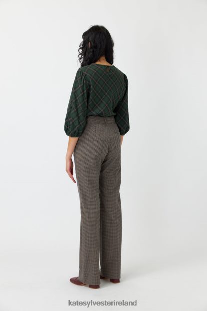 Clothing Forest Kate Sylvester Women Plaid top J4V2R169