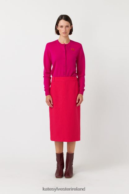 Clothing Fuchsia Kate Sylvester Women Polly cardigan J4V2R173