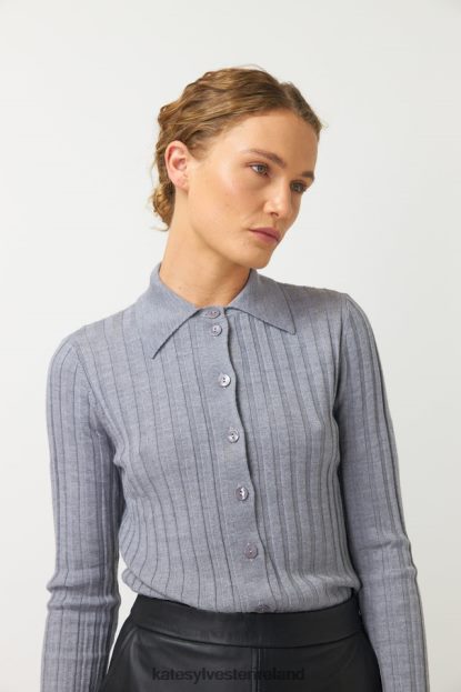 Clothing Grey Kate Sylvester Women Carmel Top J4V2R18