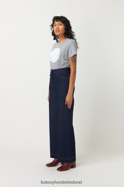 Clothing Grey marle Kate Sylvester Women Doily t-shirt J4V2R206