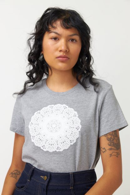 Clothing Grey marle Kate Sylvester Women Doily t-shirt J4V2R206
