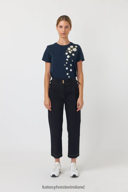 Clothing Ink Kate Sylvester Women Falling roses t-shirt J4V2R180