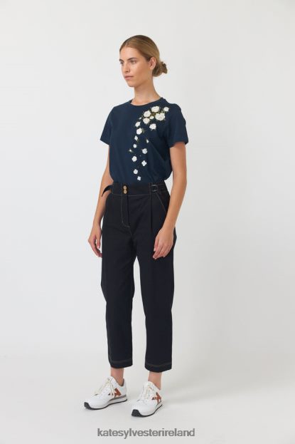 Clothing Ink Kate Sylvester Women Falling roses t-shirt J4V2R180