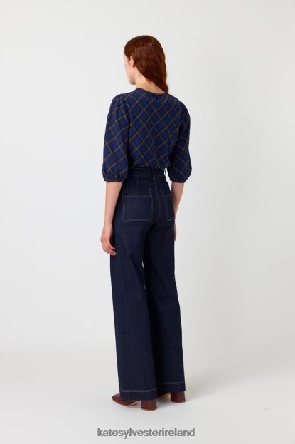 Clothing Ink Kate Sylvester Women Plaid top J4V2R168