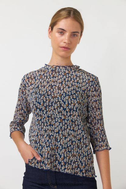 Clothing Ivory blooms Kate Sylvester Women Blooming top J4V2R185