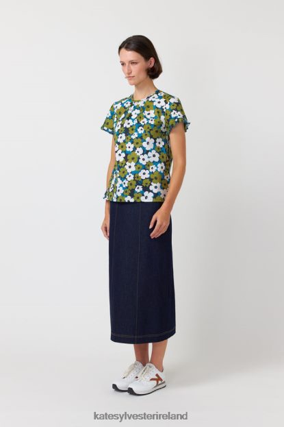 Clothing Ivory olive Kate Sylvester Women Pop top J4V2R224