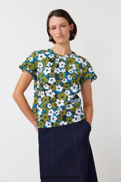 Clothing Ivory olive Kate Sylvester Women Pop top J4V2R224